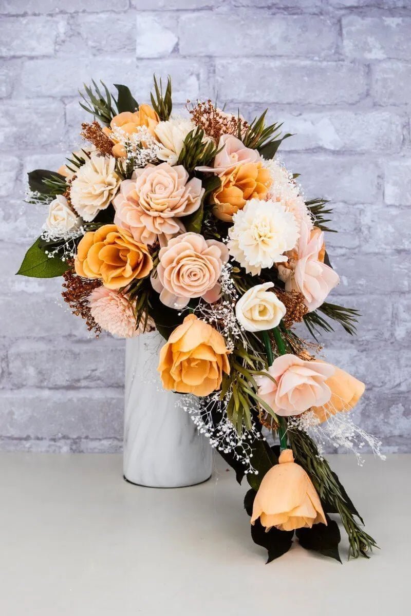 Luxe Lavender Cascade Bouquet